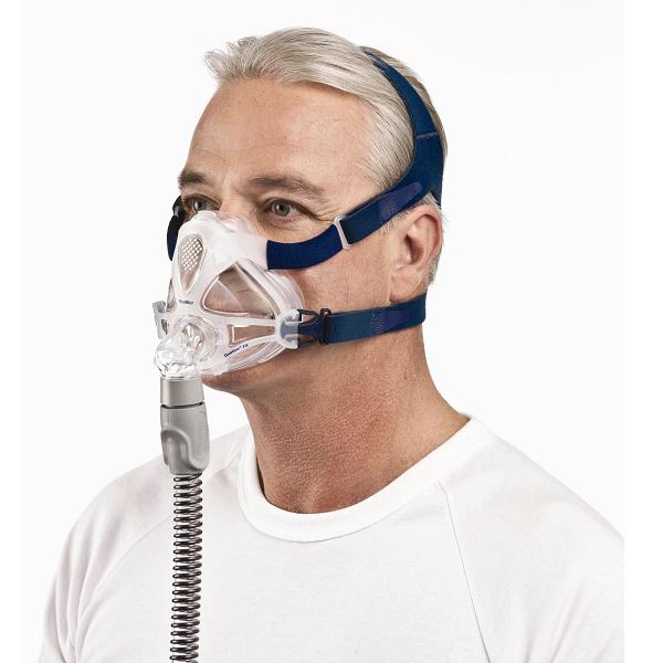 ResMed CPAP Full-Face Mask : # 61702 Quattro FX with Headgear , Large (Navy)-/catalog/full_face_mask/resmed/61700-02