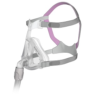 ResMed CPAP Full-Face Mask : # 62741 Quattro Air for Her with Headgear , Small-/catalog/full_face_mask/resmed/62740-01