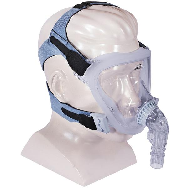 Philips-Respironics CPAP Full-Face Mask : # 1060803 FitLife with Headgear , Small-/catalog/full_face_mask/respironics/1060801-02