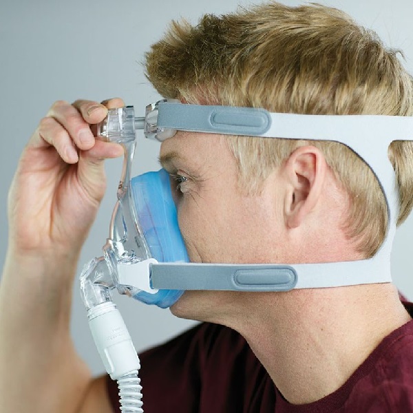 Philips-Respironics CPAP Full-Face Mask : # 1090400 Amara Gel with headgear , Petite-/catalog/full_face_mask/respironics/1090406-05