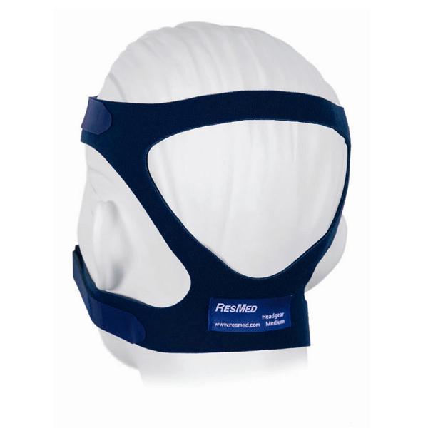 ResMed Replacement Parts : # 16117 Universal Headgear (no clips included) , Medium/Standard (Navy)-/catalog/nasal_mask/resmed/16117-01