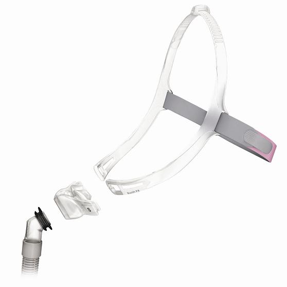 ResMed CPAP Nasal Pillows Mask : # 61540 Swift FX for Her with Headgear , Extra Small, Small, Medium Pillows-/catalog/nasal_pillows/resmed/61540-05