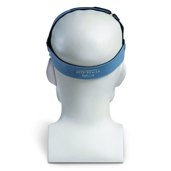 Philips-Respironics CPAP Nasal Pillows Mask : # 1036833 OptiLife with Headgear and Chin Support Band , P, S, M Pillows and S, M Cradles Cushions-/catalog/nasal_pillows/respironics/1036834-04