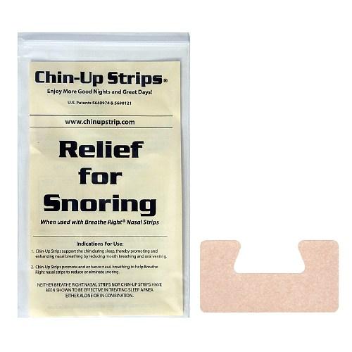 CPAP-Clinic Accessories : # 22230 Chin Up Strips Horseshoe , Tan, (30 Strips)-/catalog/accessories/22230-01