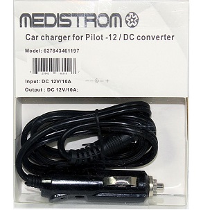CPAP-Clinic Accessories : # CarCharger-12 Pilot-12 Car Charger  , DC Converter-/catalog/accessories/Medistrom/car-charger-p12-1