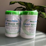 NovoSleep Accessories : # NS1002 CPAP Cleaning Wipes All natural ingredients with Aloe Vera , 2 canisters of 62 wet wipes each-/catalog/accessories/NovoSleep/NS1002-01