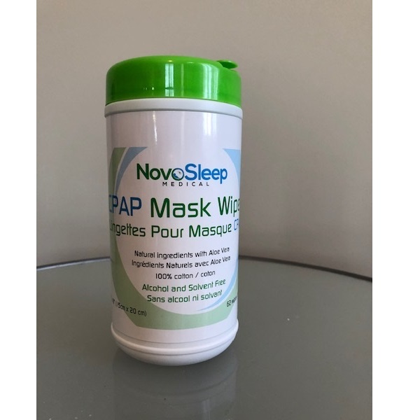 NovoSleep Accessories : # NS1001 CPAP Cleaning Wipes All natural ingredients with Aloe Vera , 62 wet wipes-/catalog/accessories/NovoSleep/wipes-1001-01