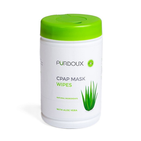 ChoiceOneMedical Accessories : # 109593 Purdoux CPAP Wipes Canister Aloe Vera (Unscented) , 70 wipes-/catalog/accessories/cpap_clinic/109593-01