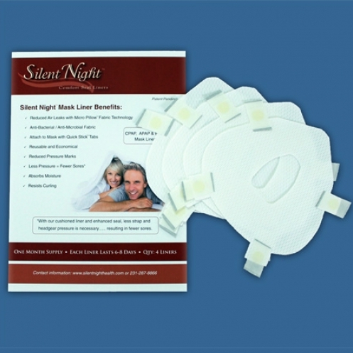 CPAP-Clinic Accessories : # V200 Silent Night Comfort Seal Full Face Liners One Month Supply; Qty: 4 liners , Amara View, AirFit F30 and DreamWear Full (all sizes)-/catalog/accessories/cpap_clinic/CC-V200-01