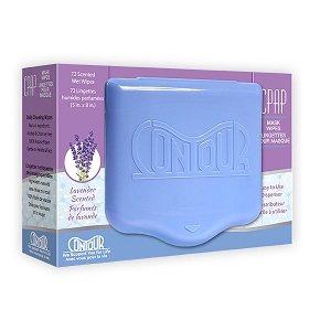 KEGO Accessories : # 900574 Contour CPAP Mask Wipes Lavender Scented, wet , 72 wipes-/catalog/accessories/kego/900574-01