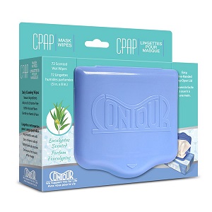 KEGO Accessories : # 900575 Contour CPAP Mask Wipes Eucalyptus Scented, wet , 72 wipes-/catalog/accessories/kego/900575-01