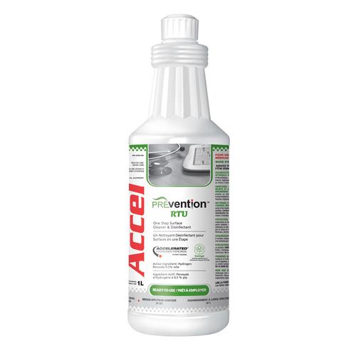 KEGO Accessories : # ACCPREVR1-1 ACCEL PREVention Ready To Use Surface Cleaner and Disinfectant , 1L-/catalog/accessories/kego/ACCPREVR1-1-01