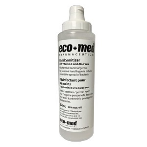 KEGO Accessories : # 70HSB Eco-Med Hand Sanitizer with flip cap , Bottle 250 ml (8.5 oz)-/catalog/accessories/kego/KG-70HSB-01