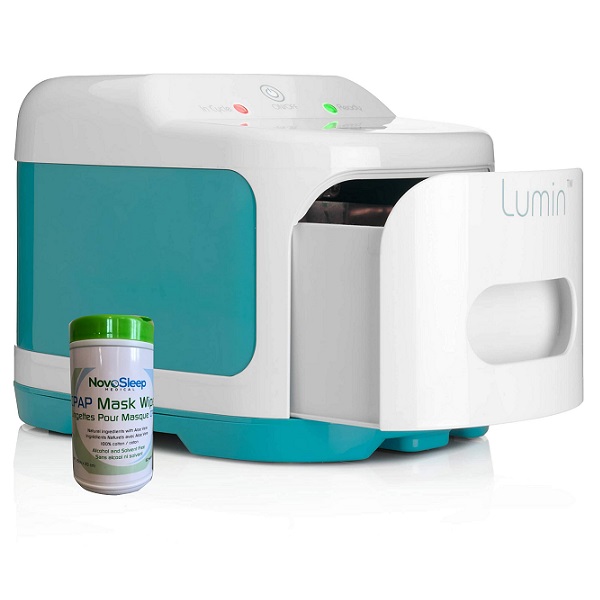 CPAP-Clinic Accessories : # LM3000-NS1001 Lumin CPAP Cleaner and Sterilizer with NovoSleep CPAP Wipes-/catalog/accessories/lumin/LM3000-NS1001-01