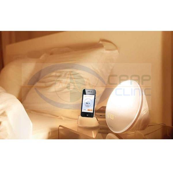 CPAP-Clinic Accessories : # HF3520 Philips Wake-up Light PLUS with Colour Sunrise Simulation-/catalog/accessories/philips/HF3520-12