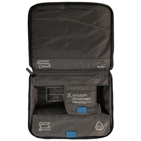 ResMed Accessories : # 37304 AirSense 10 Travel Bag/Carrying Case , Dark Grey-/catalog/accessories/resmed/37304-03