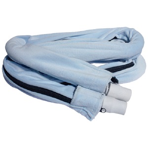 Sunset Accessories : # CAP2001 Comfort CPAP Tubing Cover with Zipper  , Velour, Light Blue-/catalog/accessories/sunset/CAP2001-01