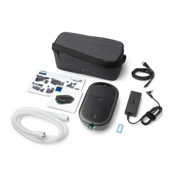 Philips-Respironics Auto-CPAP : # 521H12 DreamStation2 (DS2)             with Humidifier and Standard Tube-/catalog/apap/respironics/dreamstation2_inside_box-01