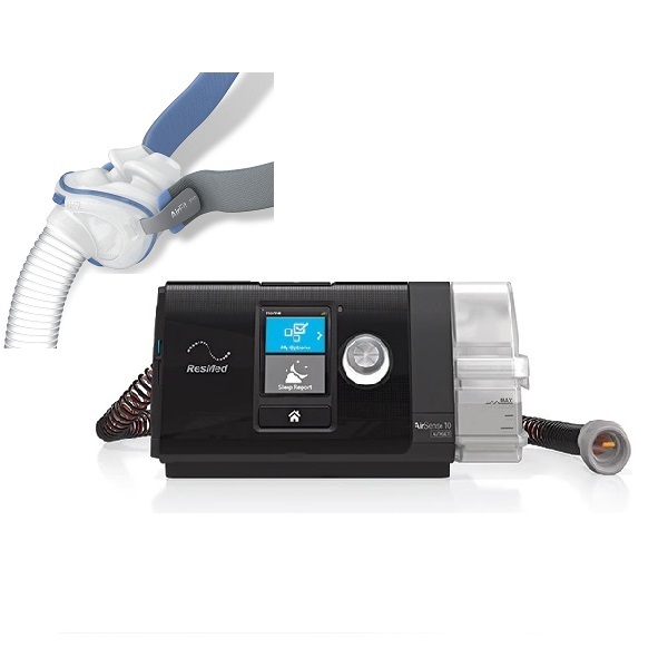 ResMed Auto-CPAP : # 37405-62910 Airsense10 Autoset For Her  with ClimateLine Heated Hose and AirFit P10 for Her Nasal Pillows Mask-/catalog/bundles/37403_62900-01