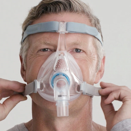 Fisher-Paykel CPAP Full-Face Mask : # VIT1MU Vitera with Headgear , Medium-/catalog/full_face_mask/fisher_paykel/FPVITISu-01