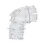 ResMed Replacement Parts : # 61282 Mirage Quattro and Quattro FX Elbow-/catalog/full_face_mask/resmed/61282-02