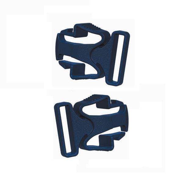 ResMed Replacement Parts : # 61353 Mirage Liberty and Quattro FX Lower Headgear Clips , 2/ Pkg (Navy)-/catalog/full_face_mask/resmed/61353-01