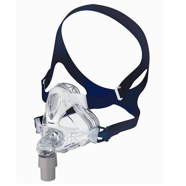 ResMed CPAP Full-Face Mask : # 61701 Quattro FX with Headgear  , Medium (Navy)-/catalog/full_face_mask/resmed/61700-01