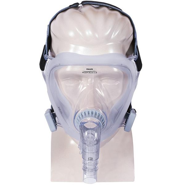 Philips-Respironics CPAP Full-Face Mask : # 1060803 FitLife with Headgear , Small-/catalog/full_face_mask/respironics/1060801-01