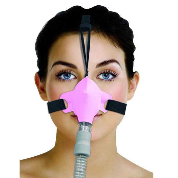 Circadiance CPAP Nasal Mask : # 100277 SleepWeaver Advance with Headgear , Pink-/catalog/nasal_mask/circadiance/100277-01