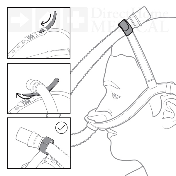 Fisher-Paykel Replacement Parts : # 400FPH181 Evora Tube Strap-/catalog/nasal_mask/fisher_paykel/400FPH181-02