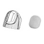 Fisher-Paykel Replacement Parts : # 400HC229 Pilairo Q Elbow Cover and Diffusers , 1 Cover and 10 Diffusers/ Pkg-/catalog/nasal_pillows/fisher_paykel/400HC229-02