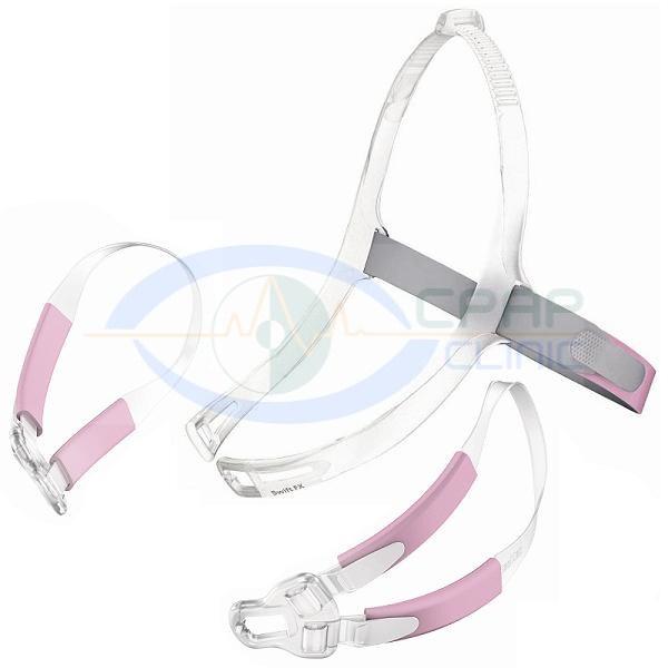 ResMed Replacement Parts : # 61580 Swift FX for Her Headgear with Swift FX Bella Loops-/catalog/nasal_pillows/resmed/61580-02