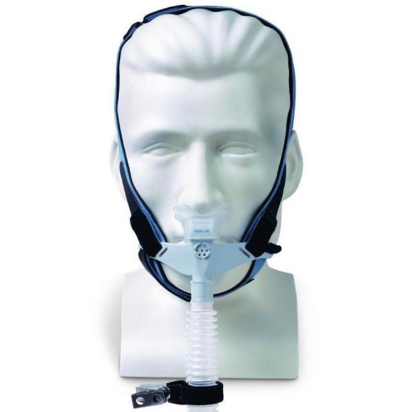 Philips-Respironics CPAP Nasal Pillows Mask : # 1036832 OptiLife with Headgear and Chin Support Band , P, S, M, L Pillows Only-/catalog/nasal_pillows/respironics/1036834-01