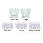 Philips-Respironics CPAP Nasal Pillows Mask : # 1036834 OptiLife with Headgear and Chin Support Band , M, L Pillows and M, L, LN Cradles Cushions-/catalog/nasal_pillows/respironics/1036834-05