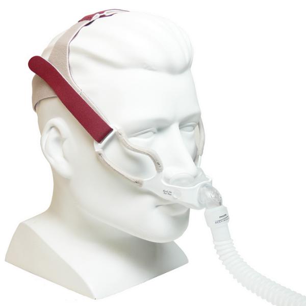 Philips-Respironics CPAP Nasal Pillows Mask : # 1073114 GoLife for Men FitPack with Headgear , Small, Medium, Large-/catalog/nasal_pillows/respironics/1073114-02