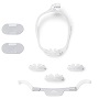 Philips-Respironics CPAP Nasal Pillows Mask : # 1146468 DreamWear Silicone Pillows  Fitpack with Headgear , med frame, all cushion sizes-/catalog/nasal_pillows/respironics/1146468-01